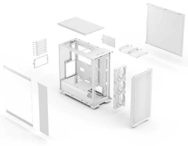 Okulary przeciwsłoneczne Epoch White TG Clear tint