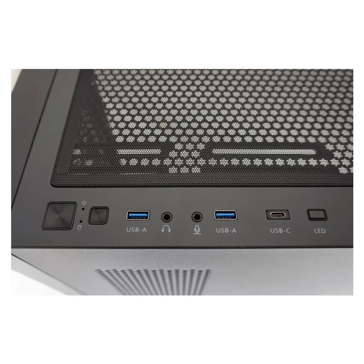 LC-Power Gaming 804B - Midi Tower - obudowa PC - ATX - micro ATX - Mini-ITX - Metal - Plastik - Szkło hartowane - 16 cm