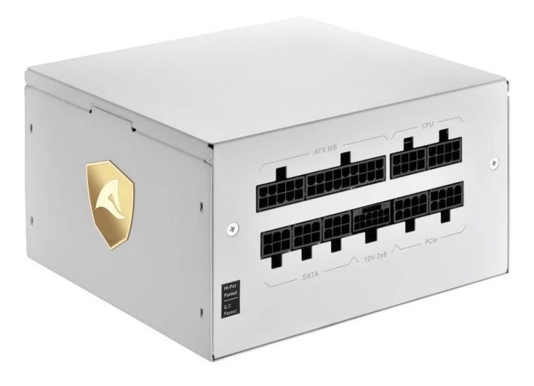 Zasilacz Sharkoon Rebel P20 ATX 1000W Modułowy Biały