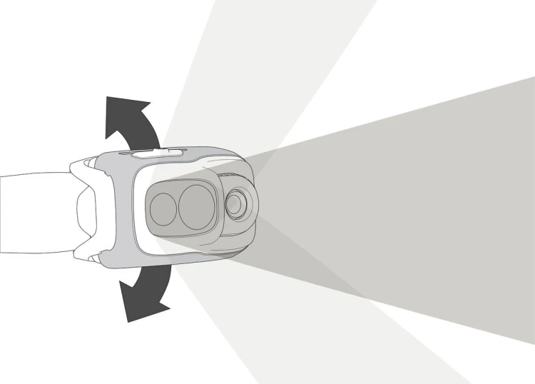 Latarka czołowa LED Petzl SWIFT RL Pomarańczowa
