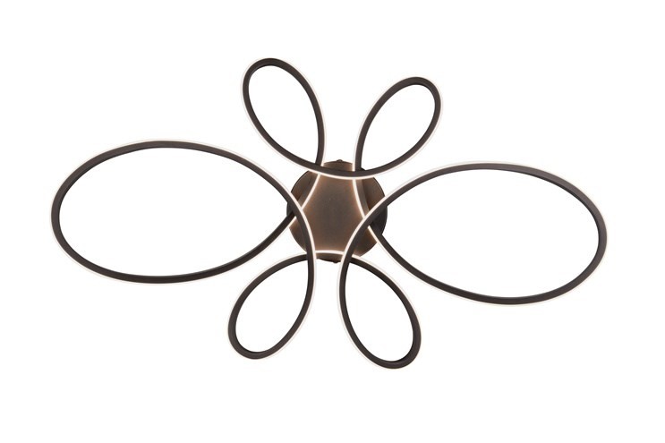 CEILING LED LIGHT FLY 83CM 3000K MATT BL