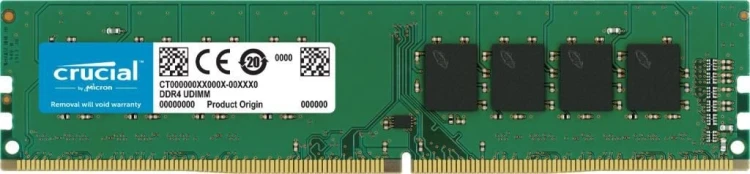 Pamięć RAM 64 GB DDR4-RAM PC3200 Crucial CL22 2x32GB Dual Rank