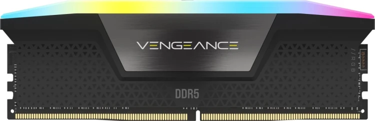 RAM DDR5 32GB PC 6000 CL38 CORSAIR KIT (2x16GB) VENGEANCE RGB retail