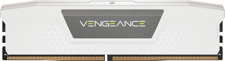 Pamięć RAM DDR5 64GB PC 6000 CL30 CORSAIR ZESTAW (2x32GB) VENGEANCE biały detaliczny