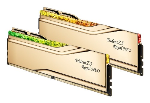 Pamięć RAM DDR5 32GB PC 6400 CL30 G.Skill KIT (2x16GB) Trident Z Royal GOLD
