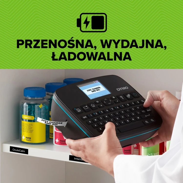DYMO LabelManager 640CB 6/9/12/19/24mm D1 Taśma Qwerty