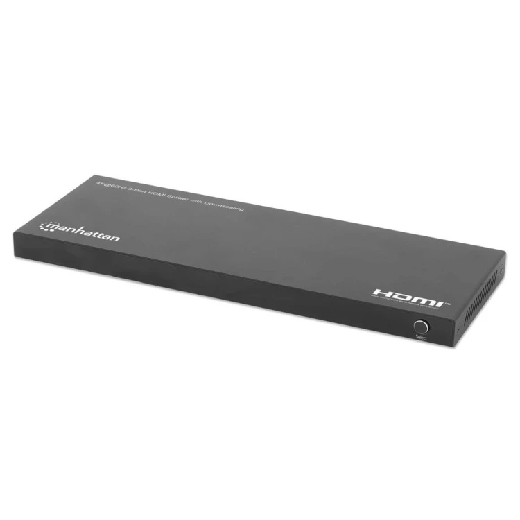 MANHATTAN 4K60Hz 8-portowy rozdzielacz HDMI ze skalowaniem w dół