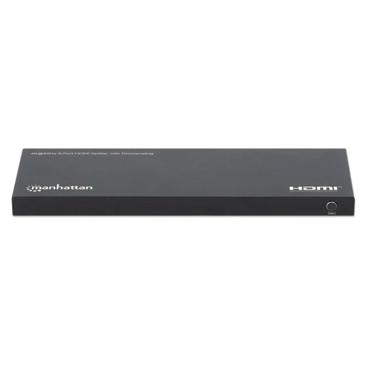MANHATTAN 4K60Hz 8-portowy rozdzielacz HDMI ze skalowaniem w dół