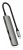Aluminiowy adapter do urządzeń mobilnych USB-C Satechi 4-in-1 USB-C Slim Multiport Adapter 4K (space gray)