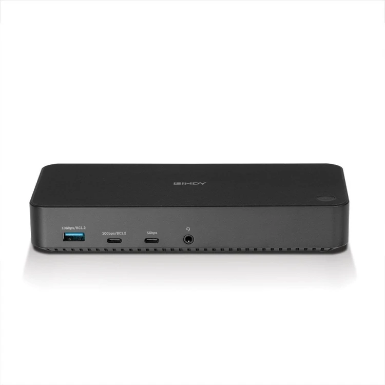 Uniwersalna, hybrydowa stacja dokująca USB typu C i A do laptopa z obsługą 3x4K (DP, HDMI)