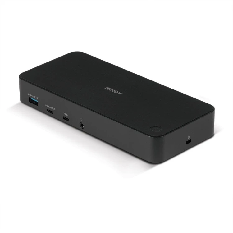 Uniwersalna, hybrydowa stacja dokująca USB typu C i A do laptopa z obsługą 3x4K (DP, HDMI)