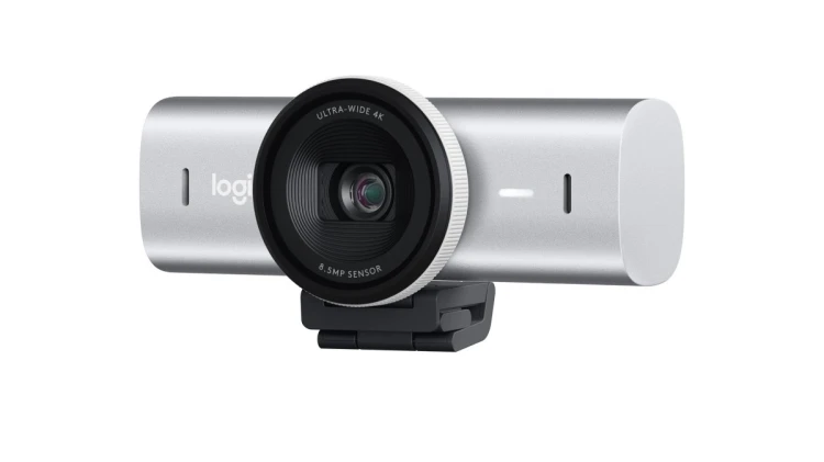 Kamera internetowa LOGITECH MX Brio UHD 4K 960-001559 Jasnoszary (Pale Grey)