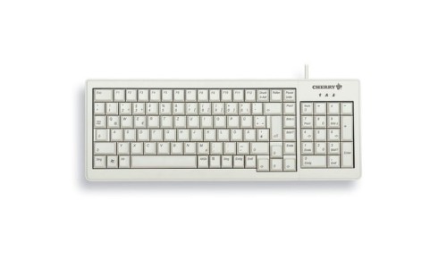 Klawiatura CHERRY TAS G84-5200 Przewodowy DE-Layout jasnoszary