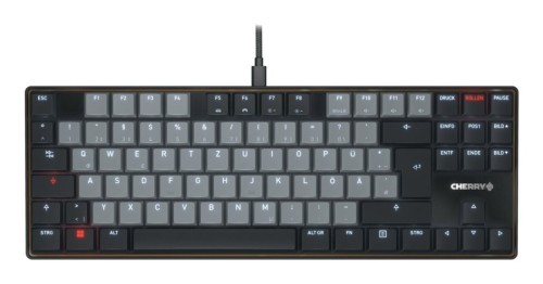 Klawiatura CHERRY TAS KC 500 MX LP Przewodowa, mechaniczna, 2.0 Ivory DE Layout