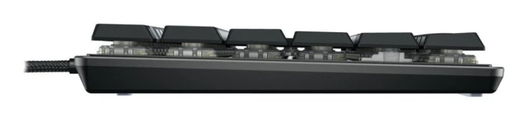 Klawiatura CHERRY TAS KC 500 MX LP Przewodowa, mechaniczna, 2.0 Ivory DE Layout