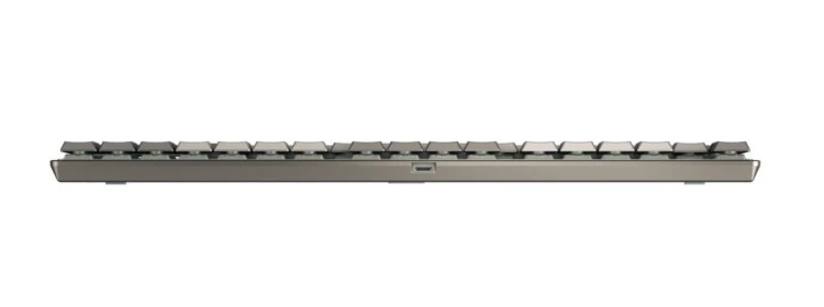 Przewodowa mechaniczna klawiatura CHERRY TAS KC 500 MX LP 2.0 Ivory z layoutem DE