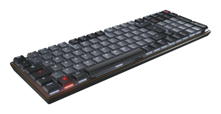 Klawiatura CHERRY TAS KW 550 MX LED Low Profile TKL DE