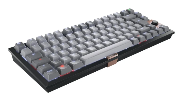 Cherry TAS Klawiatura bezprzewodowa MX 2A cicha czerwona LT DE