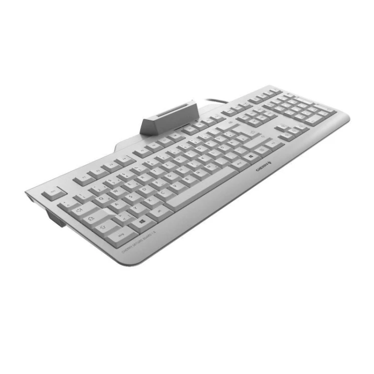 CHERRY TAS SECURE BOARD 1.0 Corded DE-Layout biały