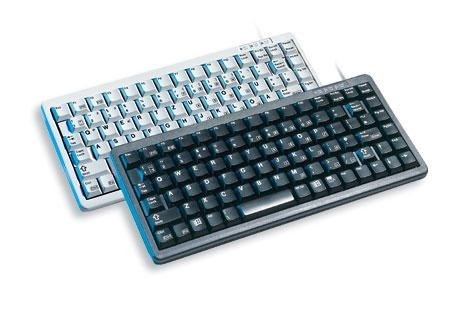 Klawiatura CHERRY TAS G84-4100 Przewodowy CH-Layout jasnoszary