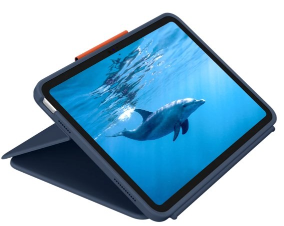 Logitech 920-011191 klawiatura do urządzeń mobilnych Smart Connector Niebieski