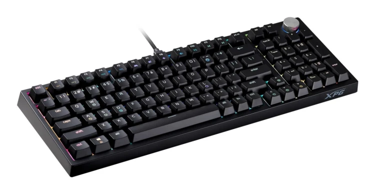 XPG SORCERER klawiatura Gaming USB QWERTY US English Czarny