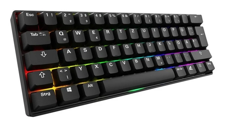 Klawiatura gamingowa Sharkoon Skiller SGK50S4 Gen2 PBT scw-gelRGB