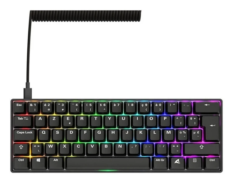 Klawiatura gamingowa Sharkoon Skiller SGK50S4 Gen2 PBT scw-gelRGB
