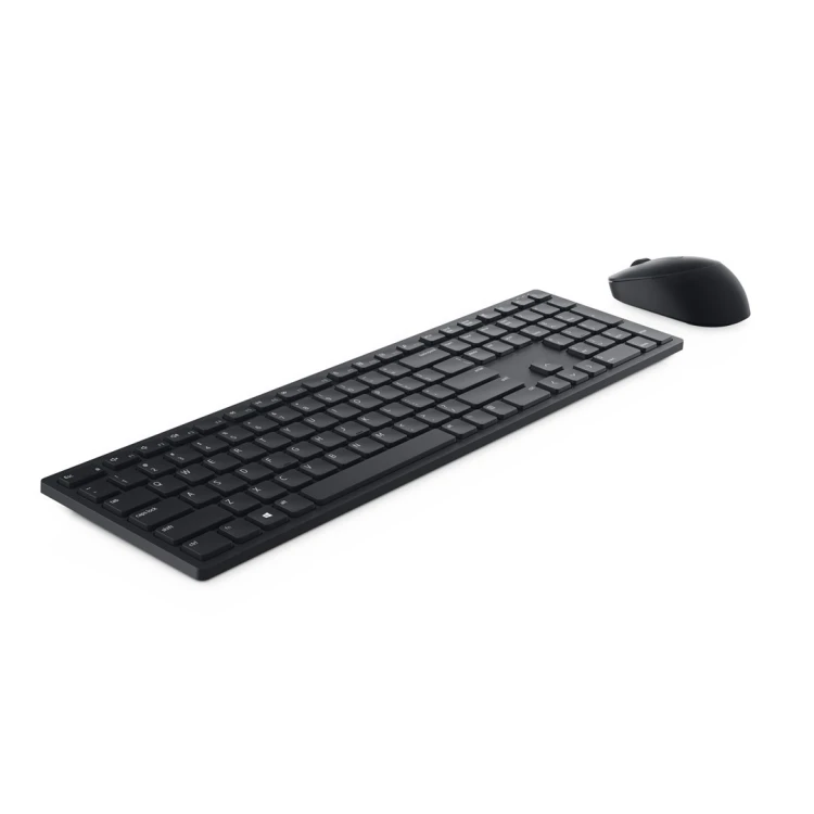 Dell Pro KM5221W - zestaw klawiatury i myszy QWERTZ - Niemiecki - czarny