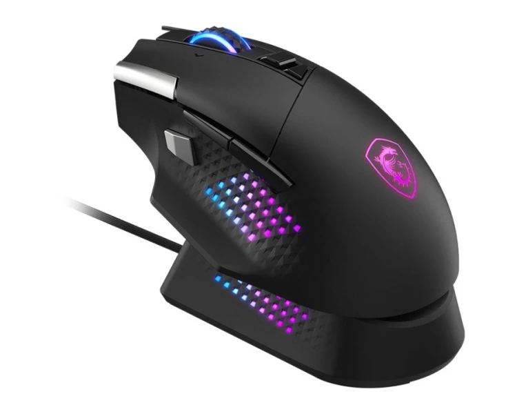 Mysz optyczna bezprzewodowa gamingowa Versa Pro W+Dock Pro MSI