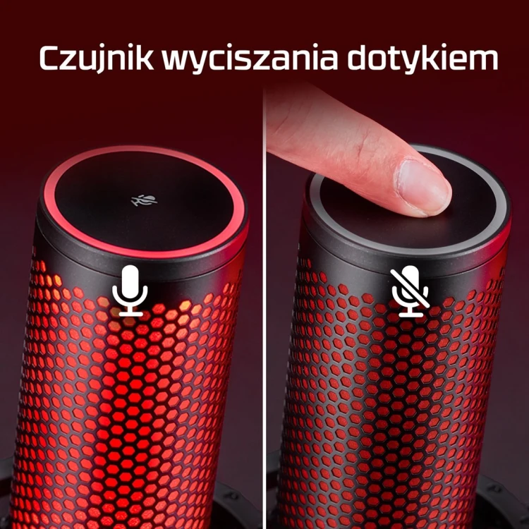 HyperX QuadCast 2 – mikrofon USB (czarny)