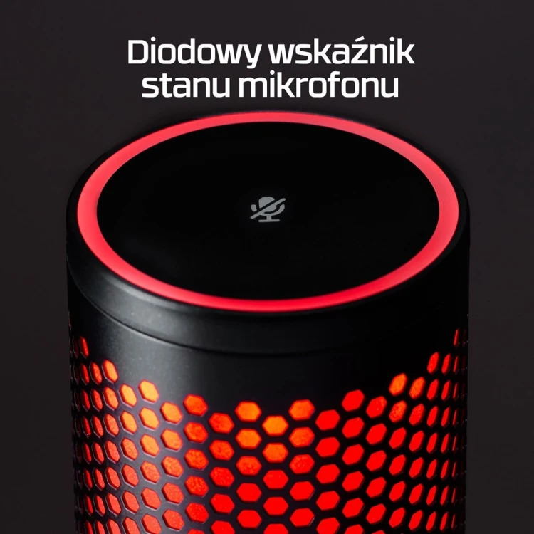 HyperX QuadCast 2 – mikrofon USB (czarny)
