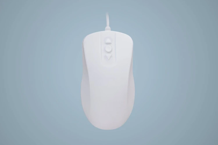 Contour Design Active Key AK-PMH12 myszka Medyczna Oburęczny USB Typu-A Optyczny 1000 DPI