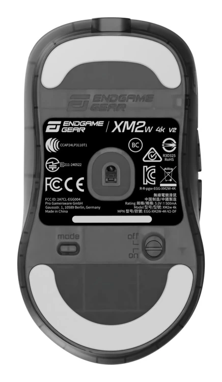 Mysz do gier Endgame Gear XM2w 4k v2 — Dark Frost
