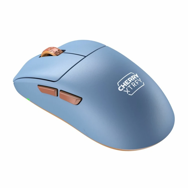 Mysz CHERRY XTRFY M68 bezprzewodowa, niebieska mysz bezprzewodowa