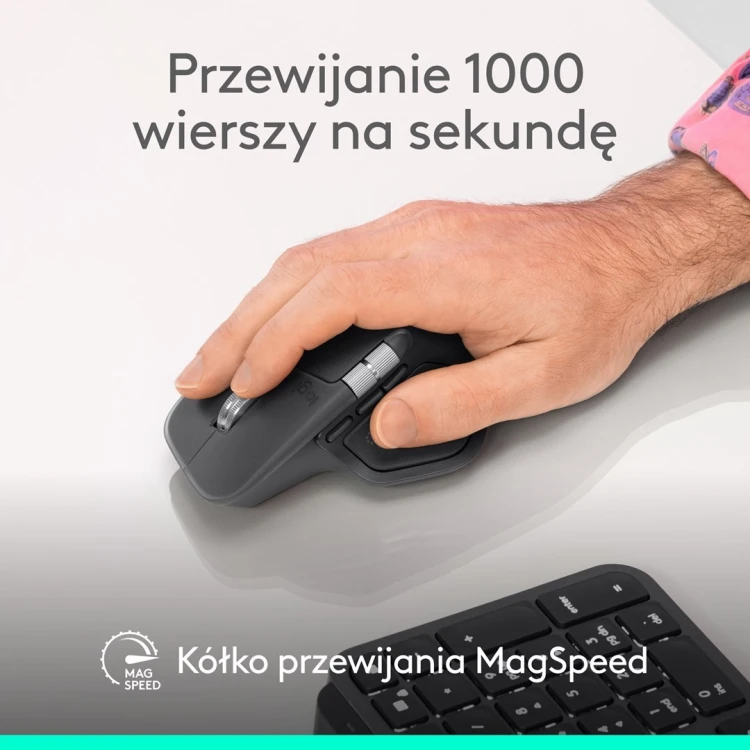 Mysz Logitech MX Master 4 910-007617 for Business - Graphite