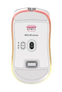 Mysz bezprzewodowa CHERRY XTRFY M50 biała