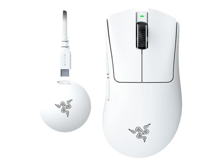 Mysz Razer DeathAdder V4 Pro - Biały