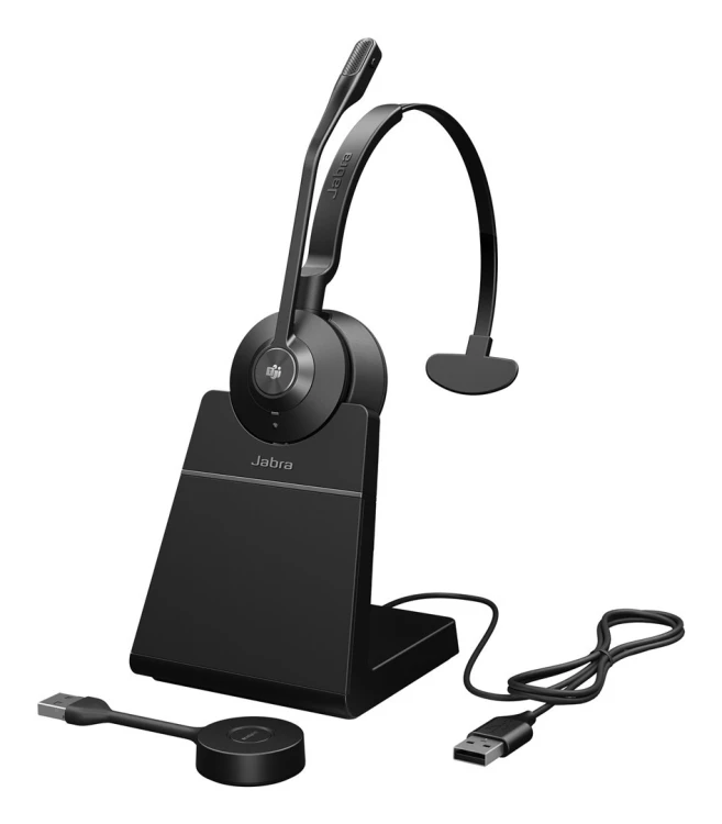 Zestaw słuchawkowy Jabra Engage 55 SE MS Mono/Link400A Stand