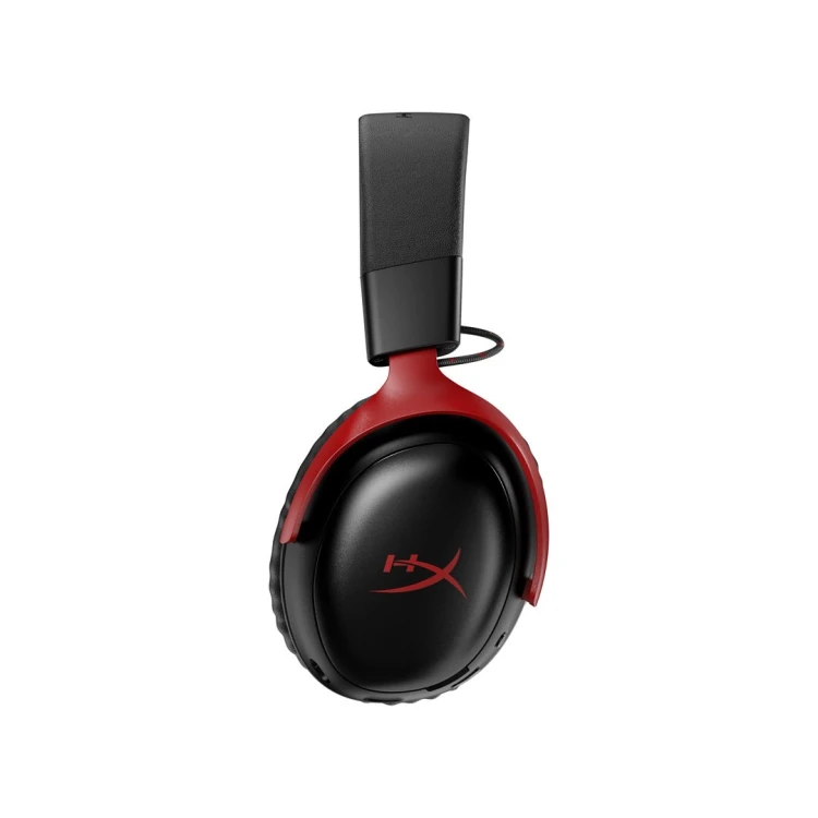 HyperX Cloud III Wireless – bezprzewodowy zestaw słuchawkowy do gier (czarno-czerwony)