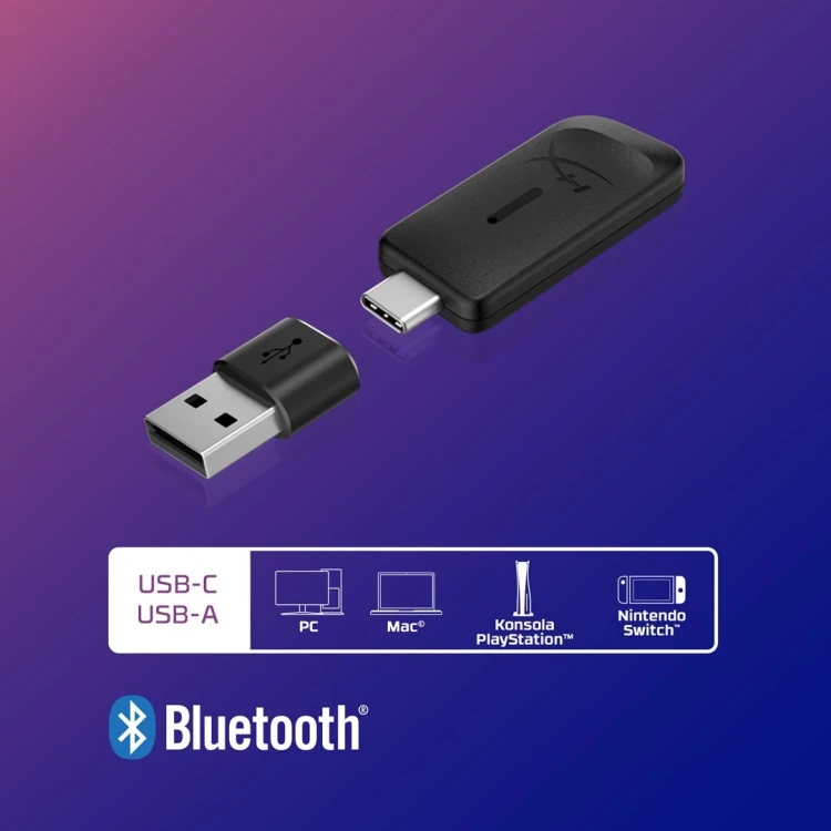 HyperX Cloud III Wireless – bezprzewodowy zestaw słuchawkowy do gier (czarno-czerwony)
