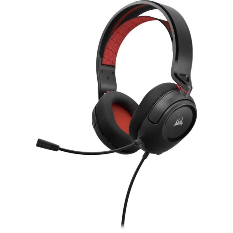 Corsair HS35 v2 Zestaw słuchawkowy Przewodowa Opaska na głowę Gaming Niebieski