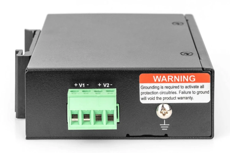 Splitter PoE+ przemysłowy. Gigabit, 802.3bt