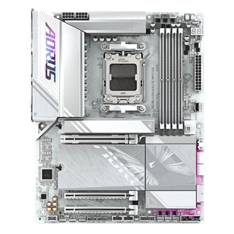 Płyta główna GIGABYTE X870E AORUS ELITE WIFI7 ICE AMD X870E AM5 ATX