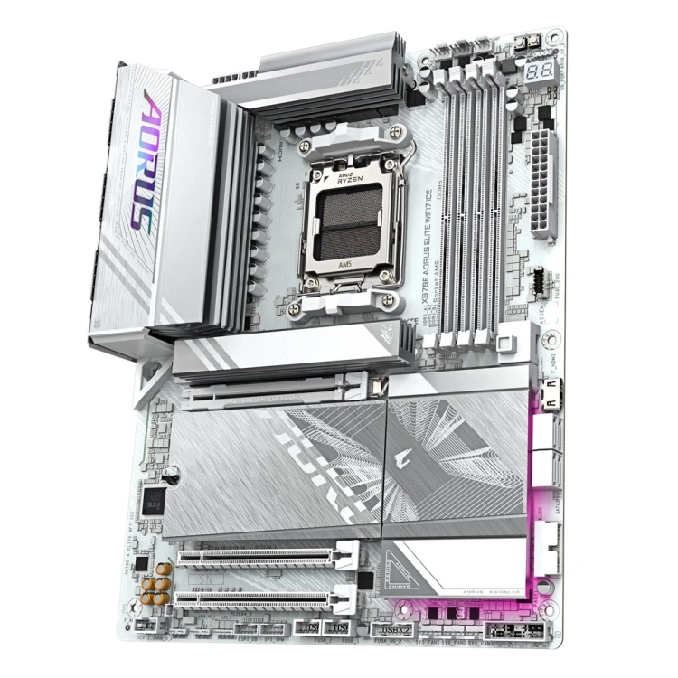 Płyta główna GIGABYTE X870E AORUS ELITE WIFI7 ICE AMD X870E AM5 ATX