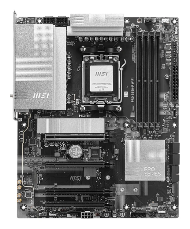 MSI PRO B850-P WIFI płyta główna AMD B850 Gniazdo AM5 ATX