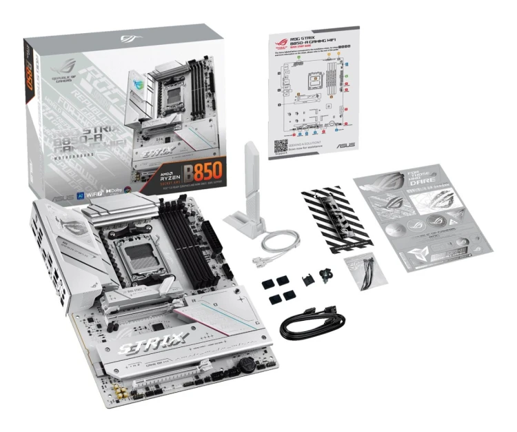 ASUS ROG STRIX B850-A GAMING WIFI AMD B850 Gniazdo AM5 ATX