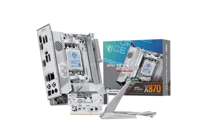 MSI MPG X870I EDGE TI EVO WIFI płyta główna AMD X870 Gniazdo AM5 mini ATX