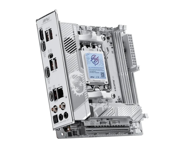 MSI MPG X870I EDGE TI EVO WIFI płyta główna AMD X870 Gniazdo AM5 mini ATX