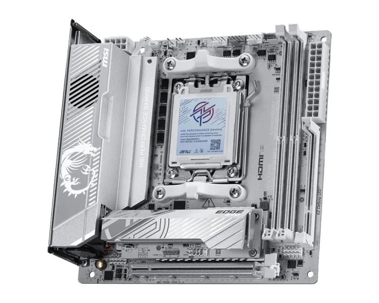MSI MPG X870I EDGE TI EVO WIFI płyta główna AMD X870 Gniazdo AM5 mini ATX